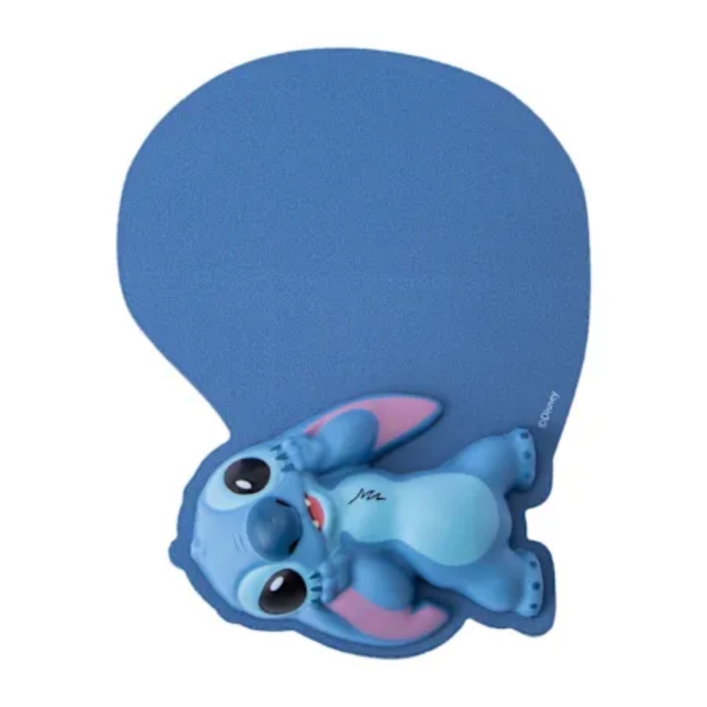 NEW Disney Lilo And Stitch Blue Stitch Mouse Pad with Wrist Rest